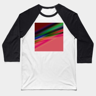 blue green grey red texture abstract art Baseball T-Shirt